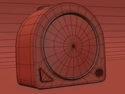 Alarm Clock 04 Low-poly 3D model