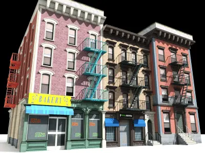NYC Buildings Collection 3D Model Pack