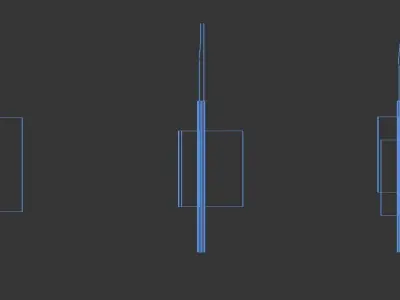 Luceplan-Trypta Lamp Low-poly 3D model