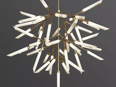 Spur Pendant Grand Chandelier loftcocept 3D model