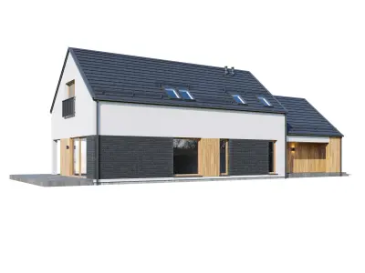 Modern house Winczura 3D model