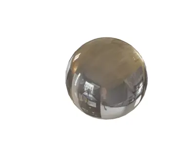 Glass ball Free 3D model