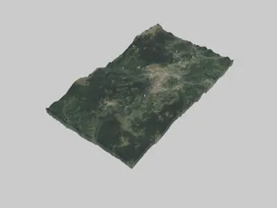 SARAJEVO City Low-poly 3D model