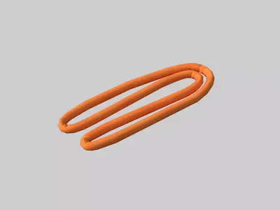 Industrial Round Sling Low-poly 3D model