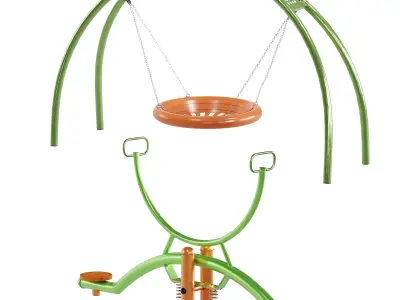 Childrens Play Area 6 Set 3D model