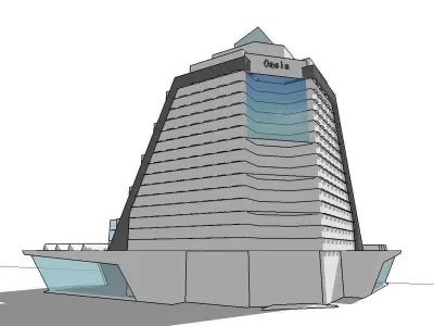 vacation spot-Resort-Fashion Leisure Hotel-0260 3D model