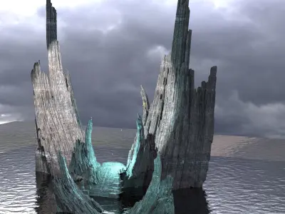 Fortress of solitude 2 3D model