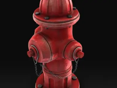 Fire Hydrant 3D model