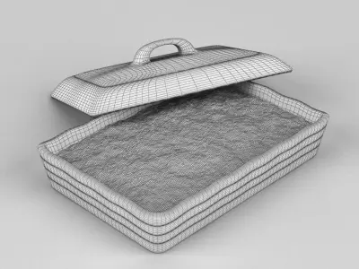 Casserole Dish 3D model