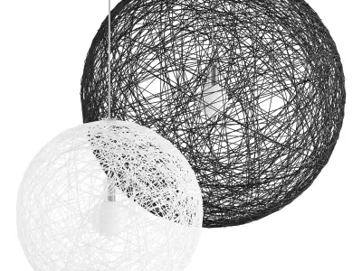 Random Light II  Hanging lamp 3D model