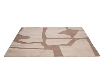 Fossil Tan RUG 3D model