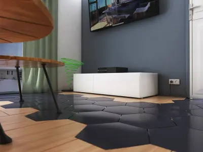 Preview Living Room 3D model