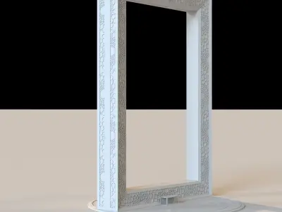 Dubai frame 3D model