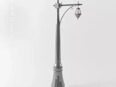 Street Lamp Free 3D model