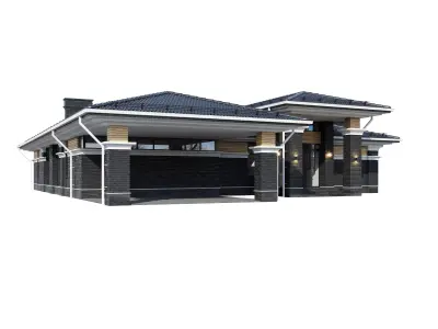 Modern V157 with BLENDER file 3D model