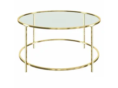 Ewalt 4 Legs Coffee Table 3D model