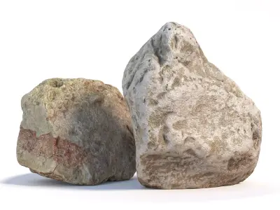 135 stone 3D model
