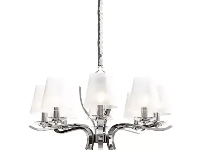 Chandeliers on a chain Vitaluce Chandelier v5248 8 8xe14 3D model
