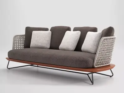 Rivera Sofa 3D model