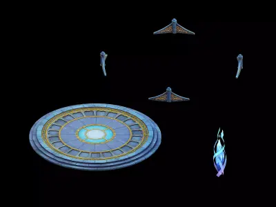 Moon City - Shop Gamble 01 3D model