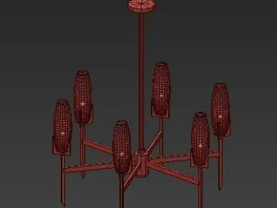 Untitled keffer chandelier 3D model