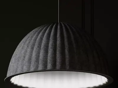 UNDER THE BELL 32 INCH PENDANT by Muuto 3D model
