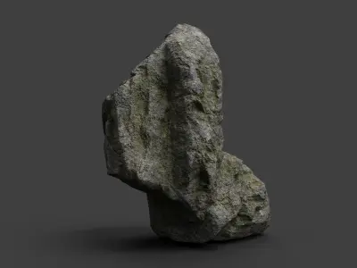 Rock 3-2 Low-poly 3D model