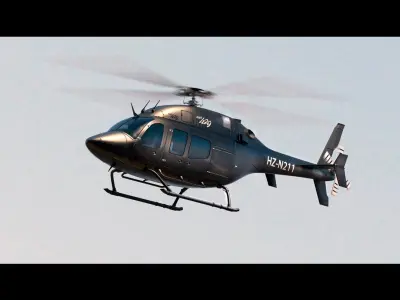  Bell 429 Black Helicopter 