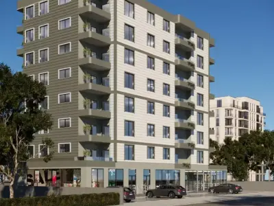 Apartment Exterior Scene 3D model 3D model