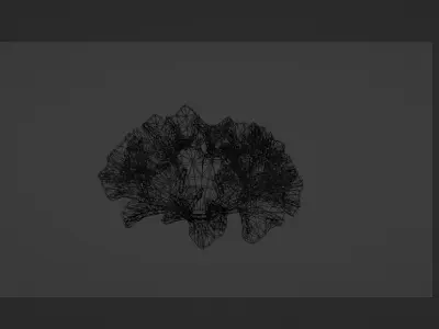 BlueCoralVirusLike3DModelSet Free 3D model