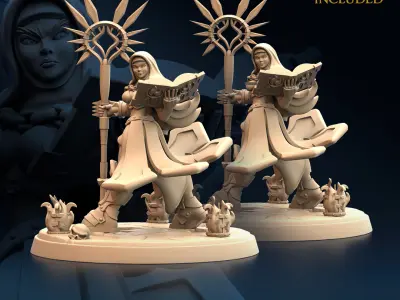 Chalice Bearer - Arcanist 3D print model