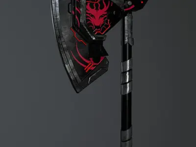 Melee Weapon Pack Sci Fi Design Low-poly 3D model