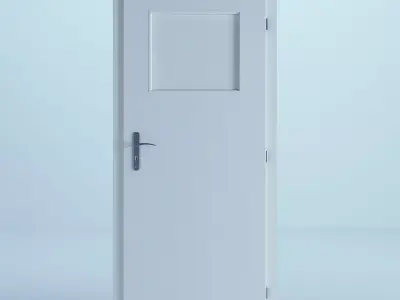 White Door 41 3D model