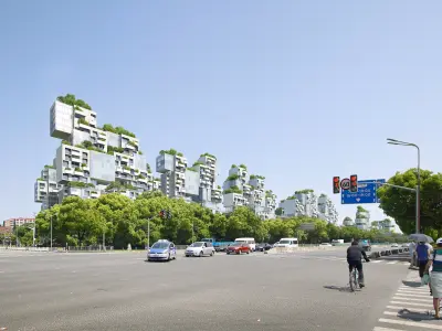 Eco Smart City Green Valley Residential Complex 3D model