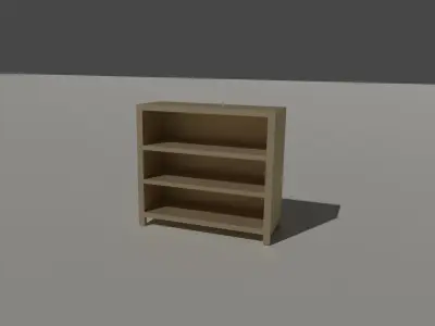 Minimalist Furniture Pack Low-poly 3D model