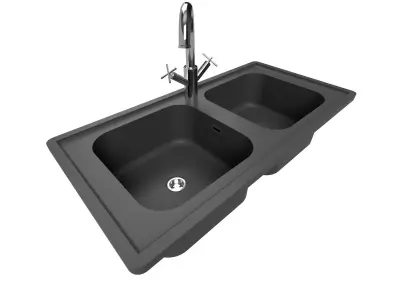 Sink kitchen 3D model