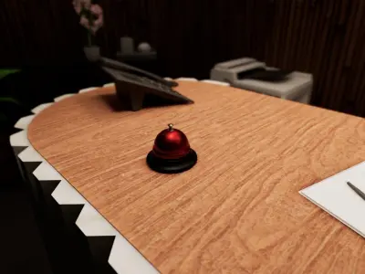 Table bell -Revit2018- Free 3D model