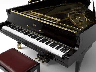  Grand Piano 3D 
