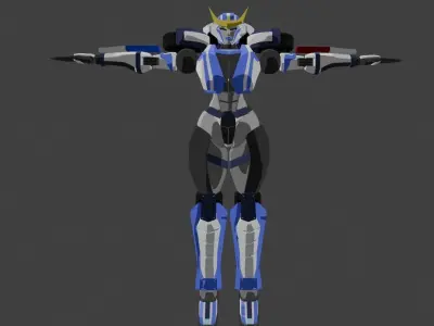 deltas muscle 3D model