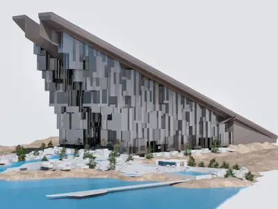 Gidori - Neom saudi arabia 3D model