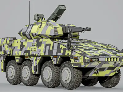  Skyranger 30 Air Defence Tower System Exhibition Camo PBR 