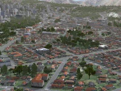 Massive City 04 3D model