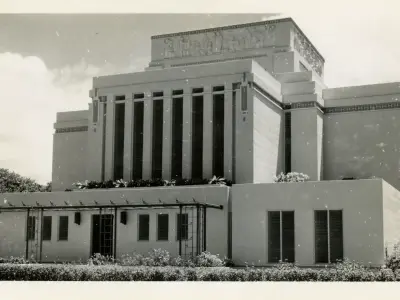 Laie Hawaii Temple at original dedication 1919 3D print model