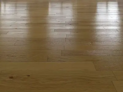 Oak Natural dark floor 4 3D model