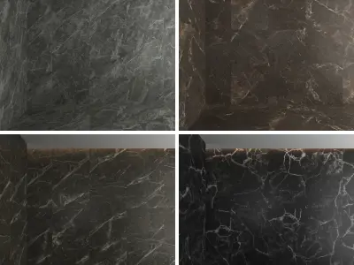 Marble Porcelain tiles - set 50 Texture
