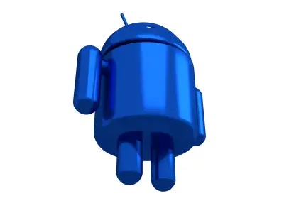 Android Robot v1 008 Free low-poly 3D model