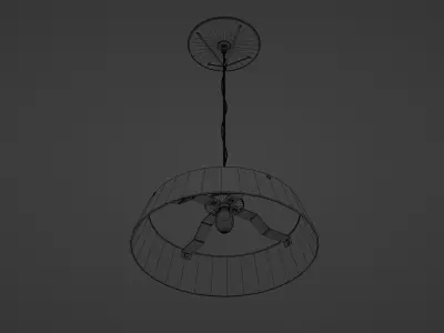 Modern light 3 3D model