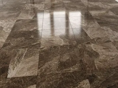 Brown Marble Tiles Pack 1 Texture