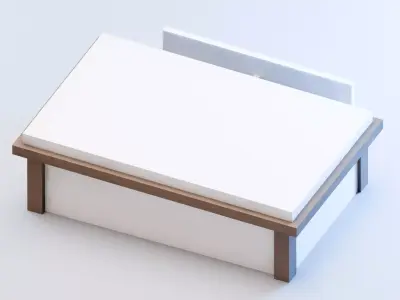 Amusement Park - Building 4 Low-poly 3D model