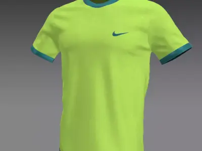 T-shirt Low-poly 3D model